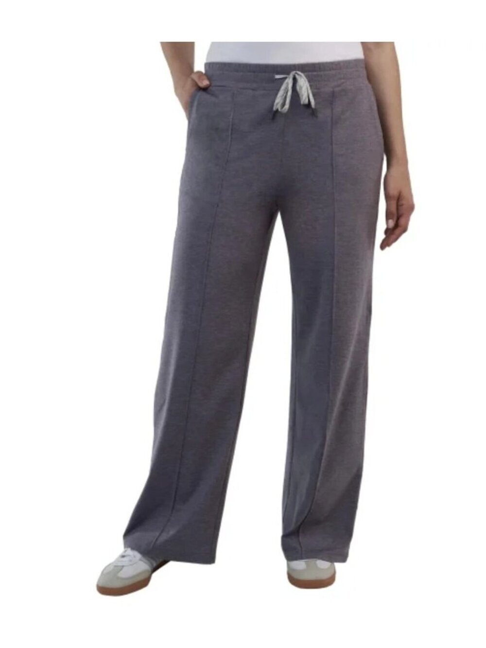 NWT Kirkland Signature Women's M Purple Lounge Pants With Drawstring G2108